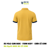 Mẫu Áo Polo Guni Basic Form Body Chân Cổ Sơ Mi -PL-BASIC-BD