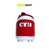 Giày Đá Bóng CT3 Đỏ Sọc Trắng