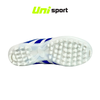 Giày Đá Banh CT3 Trắng Sọc Xanh Da