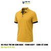 Mẫu Áo Polo Guni Basic  Chân Cổ Sơ Mi -PL-BASIC-BD