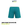 Mẫu Quần Đá Banh Trẻ Em Phối Viền QDBTE-03