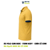 Mẫu Áo Polo Guni Basic Form Body Chân Cổ Sơ Mi -PL-BASIC-BD