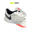 Giày Bóng Đá NIK Lunar Gato II Trắng Gót Xám Đế 3 Màu