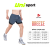Quần Short Thể Thao 2 Lớp Just Play Breeze Xám