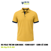 Mẫu Áo Polo Guni Basic  Chân Cổ Sơ Mi -PL-BASIC-BD