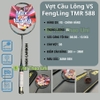 Vợt Cầu Lông VS TMR 588 - Xanh Đen - Khung Carbon