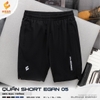 Quần Short Dù Egan 5 Sọc Trắng