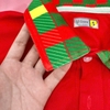 Áo Polo Thiết Kế Gunix CSPL Đỏ Đô Phối Cổ Caro
