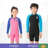 Đồ Bơi Bé Gái Rời Áo Tay Dài VTQ201