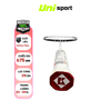 Vợt Cầu Lông Kumpoo Power Control Black Pink Chính Hãng - Khung Carbon