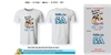 Áo Thun T-Shirt Guni Mè Mưa - Trắng