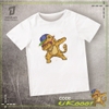 Áo Thun cổ tròn Trẻ Em - [ T-shirt ] in Hình Mèo K0001 [Vải đẹp, chất thun co dãn 4C thoải mái cho bé]