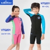 Đồ Bơi Bé Gái Rời Áo Tay Dài VTQ201