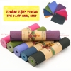 Thảm Yoga 8mm 2 Lớp Thường (Không Túi)