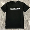 Áo thun OneUni Just Do It Đen - Phản quang