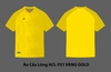 Áo Cầu Lông ACL-Y01 Vàng Gold