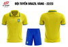 Áo Đá Bóng CP Brasil Vàng 22/23