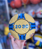 Quả Banh Đá Bóng Geru Futsal 2030 Vàng Dán