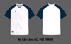 Áo Cầu Lông ACL-Y01 Trắng Xanh