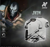 Áo Đá Banh Không Logo Amac Jhin - Xám Khói