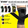 Băng Bó Gối Có Dây Siết Yasu 7720 - Đen Xám