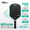 Vợt Pickleball Zocker HP02 Gen 2-16mm - Xanh Ngọc