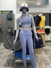 Set Gym Dài Xanh Bạc
