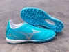 Giày Đá Banh Mizuno WB Xanh Ya TF
