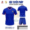 Áo Đá Banh Đội Tuyển Pháp Thun Mè Euro 2024