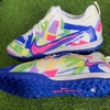 Giày Đá Banh Nike Mercurial Vapor 15 Elite Trắng Cầu Vồng Cổ Lửng TF