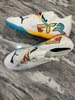 Giày Đá Banh Puma Future 7 Ultimate Endo Trắng Đế Xanh Đỏ Cổ Lửng TF