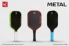 Vợt Pickleball Wika Metal - Đen Xanh