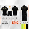 Áo Trọng Tài Eric Egan 2 Đen