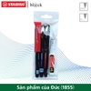 bo-3-but-bi-ky-stabilo-bl-ck-blkm-1-0mm-xanh-do-den