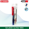bo-1-but-bi-stabilo-exam-grade-588f-0-7mm-mau-xanh-ruot-xanh