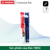 bo-2-cay-but-bi-stabilo-re-liner-868f-xanh-net-0-7mm-but-xoa