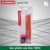 bo-6-cay-but-chi-go-stabilo-pencil-160-co-gom-xanh-gom-conqueror-193-chuot-examg
