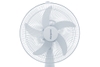 Quạt tích điện Kangaroo KG735