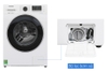 Máy giặt Samsung Inverter 9 kg WW90J54E0BW