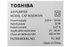 Máy lọc không khí Toshiba CAF-N30(W)VN