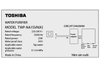 Máy lọc nước Toshiba TWP-NA1SVN(K) 10 lõi