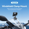 Telesin Windshield Clamp Mount  S3-EAK-03 gắn kính xe sử dụng với Action Camera chính hãng