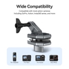Telesin Windshield Clamp Mount  S3-EAK-03 gắn kính xe sử dụng với Action Camera chính hãng