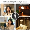 Đèn RGB cho điện thoại tích hợp từ tính Telesin P5-BGD-03 nhiệt độ 2500-9000K chính hãng