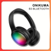 Tai nghe chơi game bluetooth ONIKUMA B3 tích hợp micro và đèn led RGB chính hãng