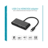 Hub cáp chuyển Type C 5 In 1 ra HDMI, VGA, USB 3.0, AUX 3.5mm, PD cực xịn Model 9573S New Firmware