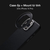 Bộ kit ốp case + Filter và Mount 67mm từ tính hỗ trợ chụp ảnh cho iPhone 15 Pro Promax (6 In 1)