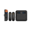 Micro không dây Comica Audio Vimo S UC dành cho 2 người với đầu nối USB-C dành cho thiết bị di động (Màu đen, 2,4 GHz)