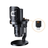 Micrô không dây Comica Audio EJoy Uni Pro RGB Cardioid Condenser/USB-C kèm chân đế để bàn
