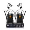 D-220 UHF Wireless Microphone（2Headset 2Lavalier Mic）